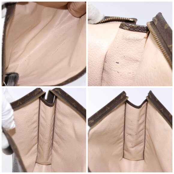 LOUIS VUITTON Monogram Poche Toilette 26 Pouch M47542 LV Auth 141832 - Picture 15 of 16